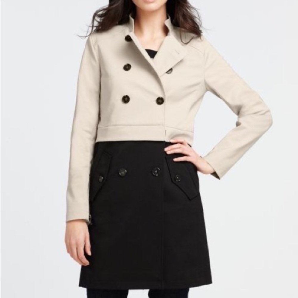 Ann Taylor Convertible Trench Coat